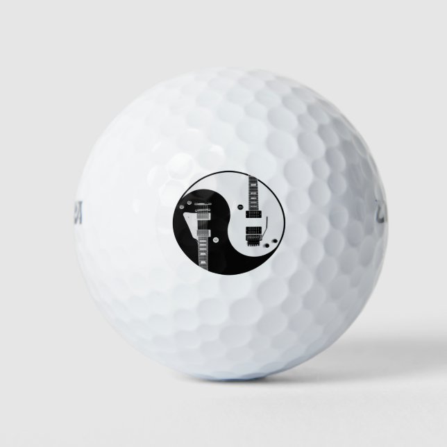 Pelotas De Golf Guitar Yin Yang (Anverso)
