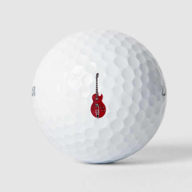 Pelotas De Golf Guitarra eléctrica (Anverso)