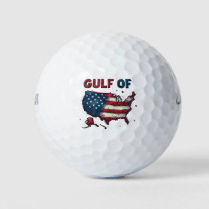 Pelotas De Golf Gulf of America USA Map Trump USA Gulf of Mexico