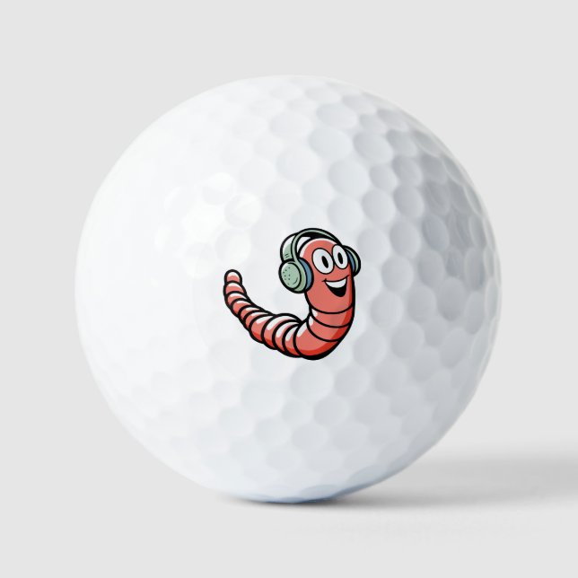 Pelotas De Golf Gusanito musical (Anverso)