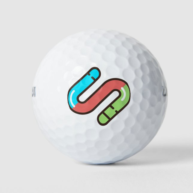 Pelotas De Golf gusano (Anverso)