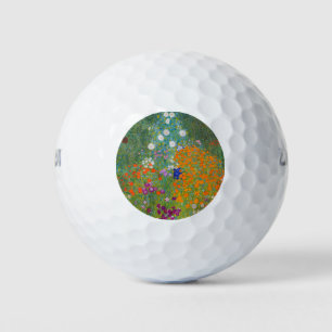 Pelotas De Golf Gustav Klimt - Jardín de flores