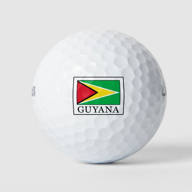 Pelotas De Golf Guyana (Anverso)