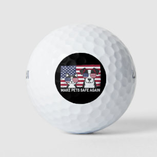 Pelotas De Golf Hacer que las Mascotas sean Seguras de Nuevo Trump