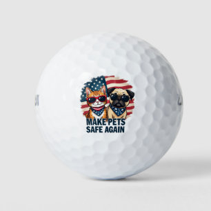 Pelotas De Golf Hacer que los Mascotas vuelvan a estar seguros de 
