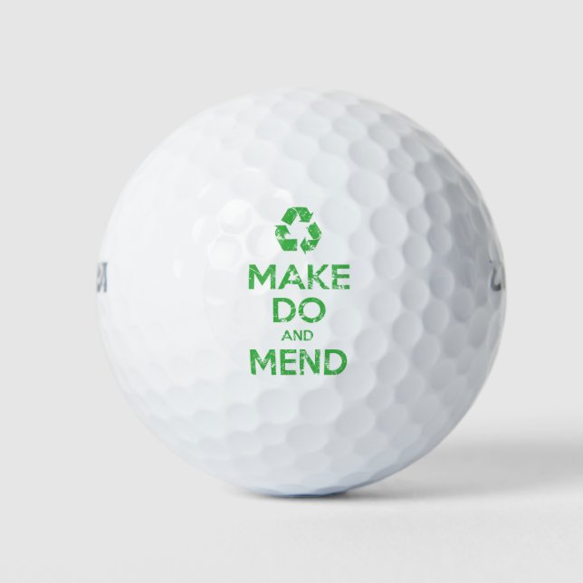 Pelotas De Golf Hacer y cambiar de idea (Anverso)