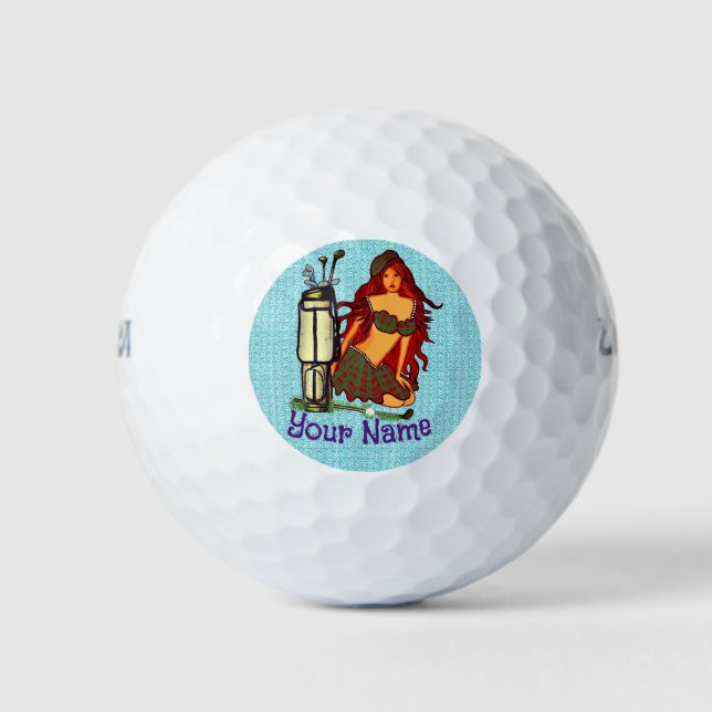 Pelotas De Golf Hada de golf (Anverso)