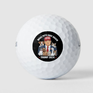 Pelotas De Golf Haga que las Mascotas Sean Seguras de Nuevo Trump