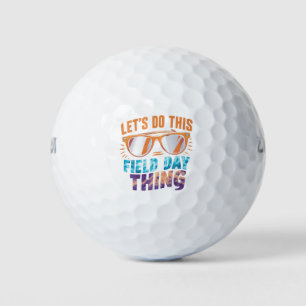 Pelotas De Golf Hagamos Esta Cosa Del Día De Campo Gafas De Sol Pr