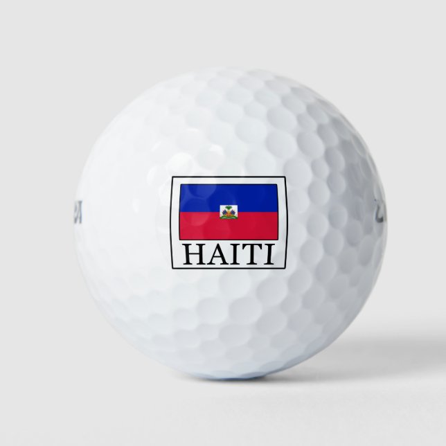 Pelotas De Golf Haití (Anverso)