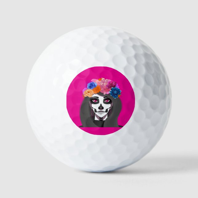 Pelotas De Golf Halloween  (Anverso)