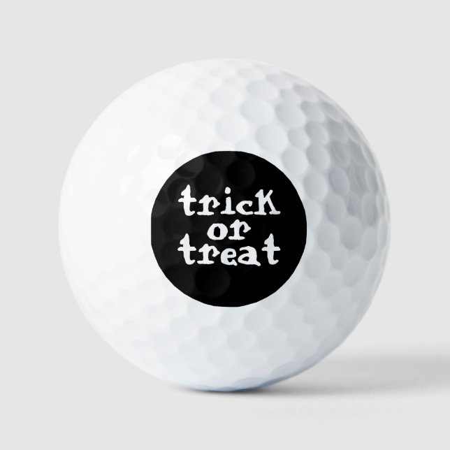 Pelotas De Golf Halloween De Trick O Trek (Anverso)