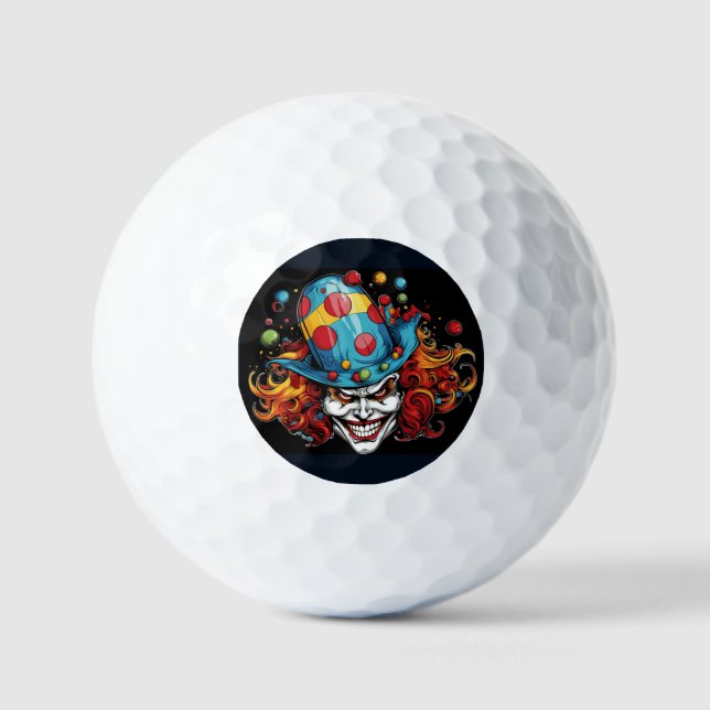 Pelotas De Golf Halloween/Joker Golf Ball (Anverso)