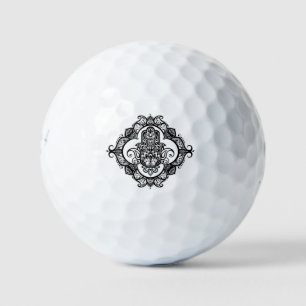 Pelotas De Golf Hamsa con adornos étnicos