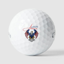 Pelotas De Golf Happy 250th Independence Day America 1776-2026