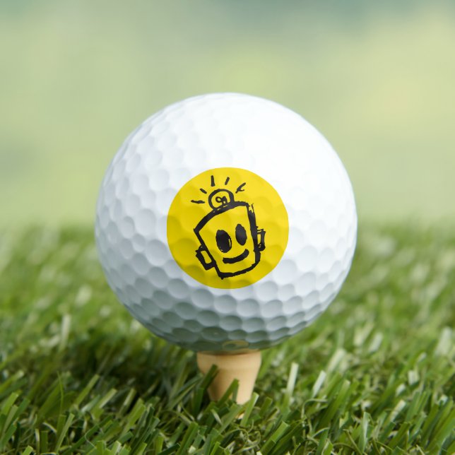 Pelotas De Golf HAPPY (golf) Balls (Camiseta in situ)