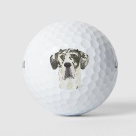 Pelotas De Golf Harlequin Great Dane