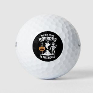 Pelotas De Golf Hay Algunos Horrores En Esta Casa Divertido Hallow