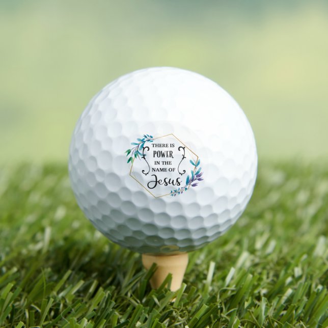 Pelotas De Golf Hay poder en el nombre de Jesús (Camiseta in situ)