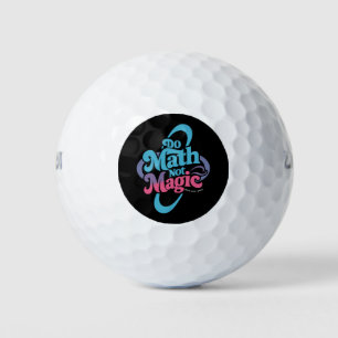 Pelotas De Golf Haz Matemáticas No Magia Amantes De Las Matemática