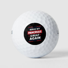 Pelotas De Golf Haz Que Mi Páncreas Sea Grande Otra Vez Conciencia