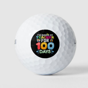 Pelotas De Golf He asaltado a mi profesor durante 100 días de inse