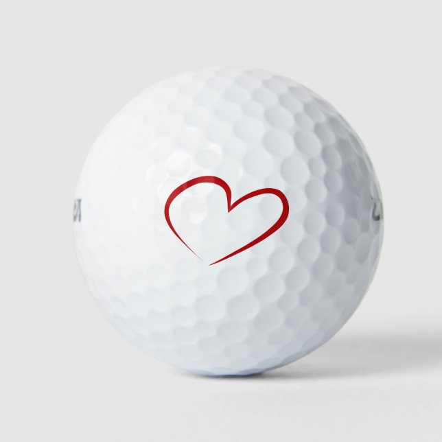 Pelotas De Golf HEART Golf Balls (Anverso)