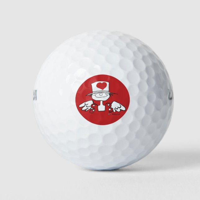 Pelotas De Golf "HeartFairy"© Golf Ball (Anverso)