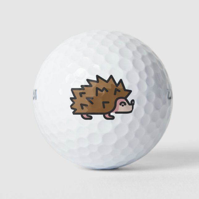 Pelotas De Golf hedgehog (Anverso)