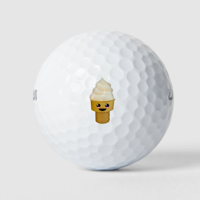 Pelotas De Golf ¡Helado de conos! (Anverso)