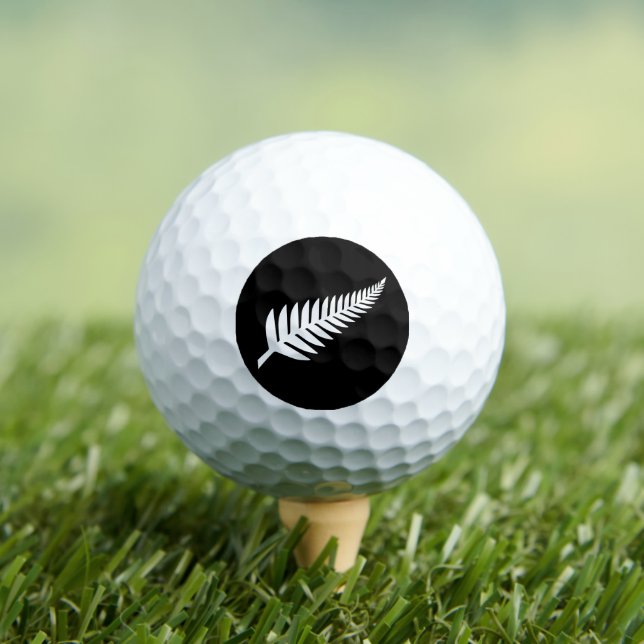 Pelotas De Golf Helecho de plata de Nueva Zelanda (Camiseta in situ)
