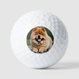 Pelotas De Golf Hermosa Chow Chow