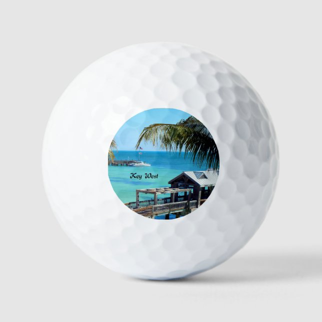 Pelotas De Golf Hermosa llave oeste, Florida, (Anverso)