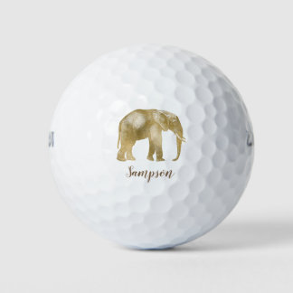 Pelotas De Golf Hermoso elefante