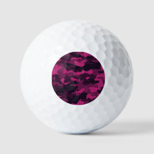 Pelotas De Golf Hexagonal de camuflaje, fondo de textura militar
