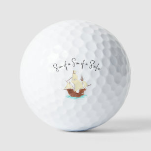 Pelotas De Golf Hijo de un hijo de un pirata marinero