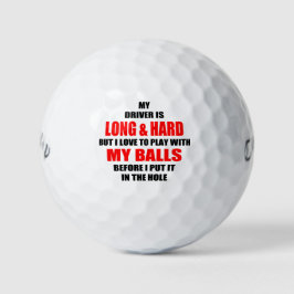 Pelotas De Golf Hilarious Golf Ball Slogan