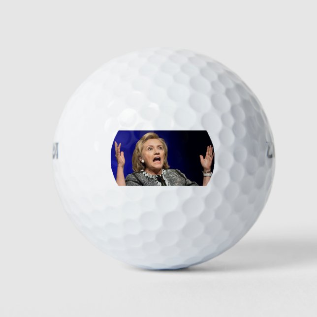 Pelotas De Golf Hillary Clinton Golf Ball (Anverso)
