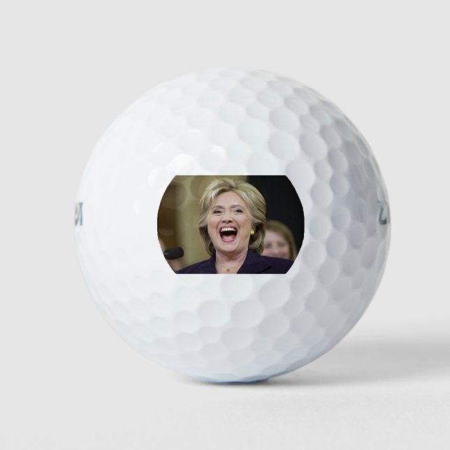 Pelotas De Golf Hillary Clinton Golf Balls (Anverso)