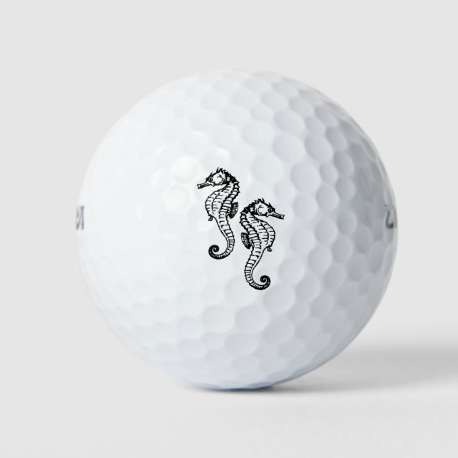 Pelotas De Golf Hippoglucemia Aqua (Anverso)