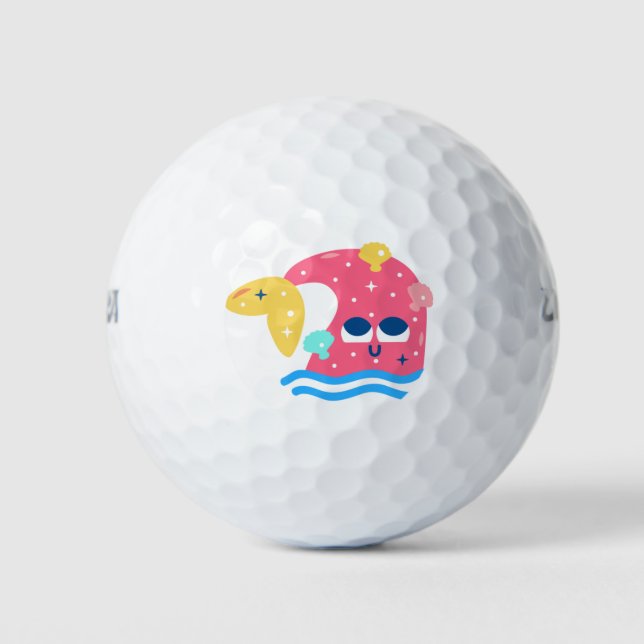 Pelotas De Golf Historia de ballenas (Anverso)
