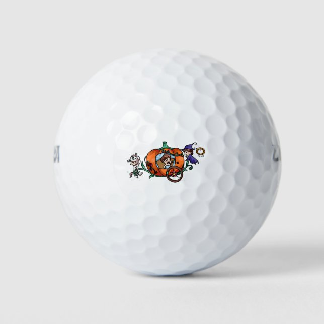 Pelotas De Golf historia de cinderella (Anverso)