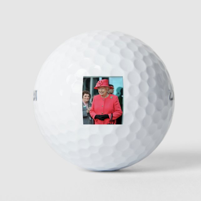 Pelotas De Golf HM Queen Elizabeth II Warrington 2012 Profesional (Anverso)