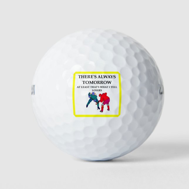 PELOTAS DE GOLF HOCKEY (Anverso)