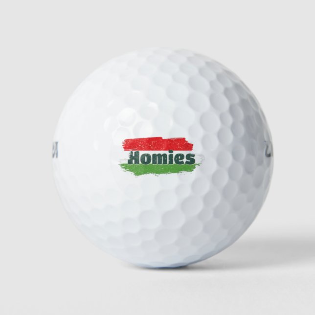 Pelotas De Golf Hogares húngaros (Anverso)