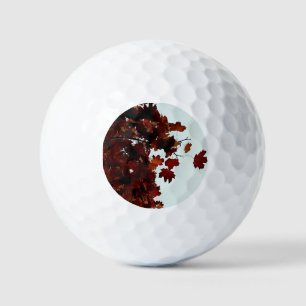 Pelotas De Golf Hojas de color