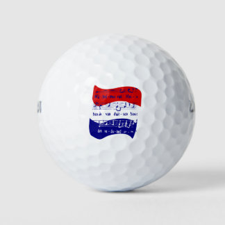 Pelotas De Golf Holland flag