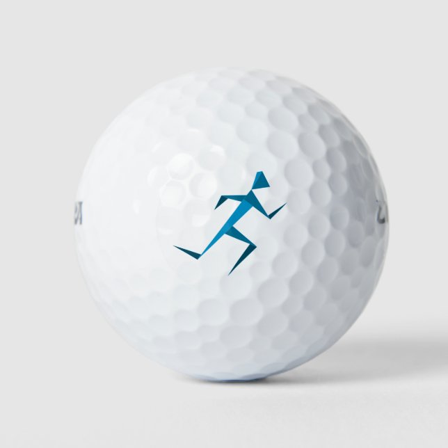 Pelotas De Golf Hombre en ejecución (Anverso)