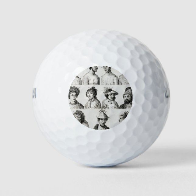 Pelotas De Golf hombre, maravilla, vengadores, hierro, retrato (Anverso)