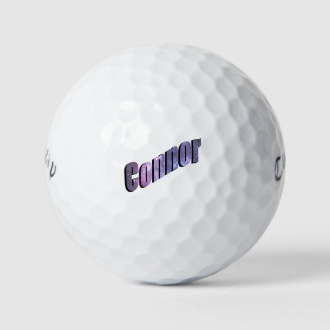 Pelotas De Golf Hombres Llamados Conner, (Anverso)
